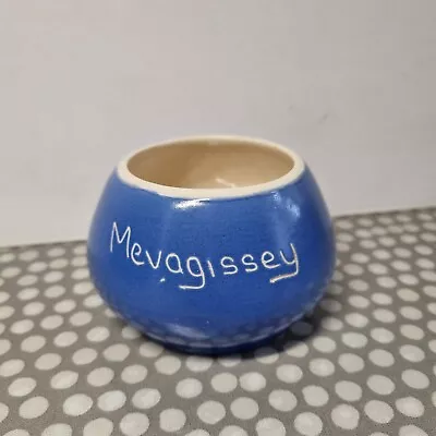 Buy New Devon Pottery Newton Abbott Blue  Mevagissey  Bowl • 3£