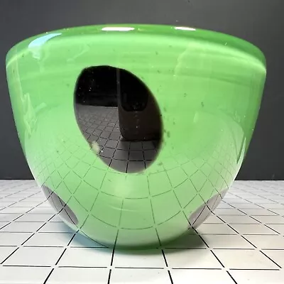Buy Denmark Soholm Kunstglas Art Glass Bowl 3x4.25  7.5x10.8cm • 20£