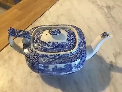Buy Vintage Spode Teapot Blue And White • 40£