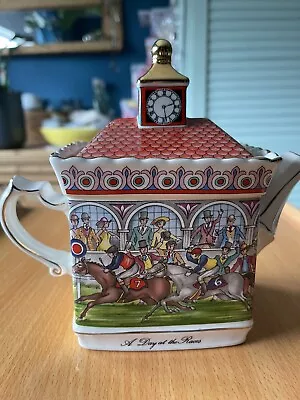 Buy Sadler Championships Teapot - A Day At The Races   • 7.50£