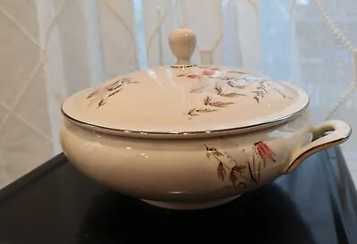 Buy Vintage Royal Duchess Mountain Bell Serving Dish With Handles & Lid, Fine China • 28.45£