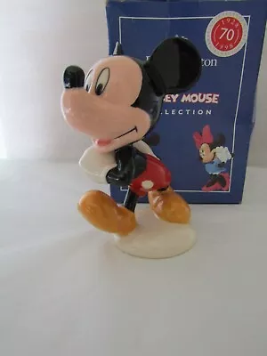 Buy Offer  Mickey Mouse  Gold Anniversary Backstamp  Mm 1 Disney Royal Doulton Boxed • 19.95£