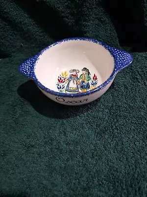 Buy Quimper French Pottery Bowl With  OSCAR  Written On It • 10£