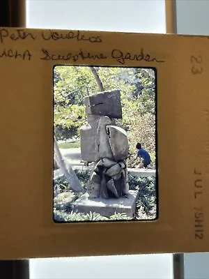 Buy Peter Voulkos “UCLA Sculpture Garden” Funk Art Ceramics 35mm Slide • 14.40£