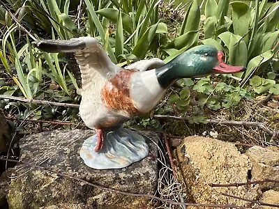 Buy Vintage Beswick Model 974 Settling Mallard Duck Figurine • 25£