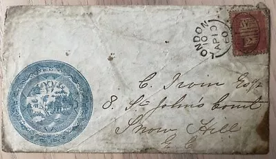 Buy 1860 London Willow Pattern China Company Envelope • 44.99£