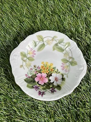 Buy Royal Grafton Bone China Country Flowers Decorative Plate • 14.99£