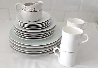 Buy Set Of 20 Pc Mix N Match Dinnerware M&S Andante & Others Unmarked • 25£