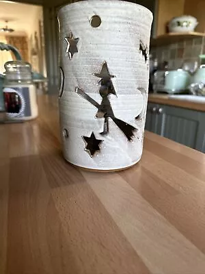 Buy Large Canterbury Pottery Halloween Candle Holder • 18£