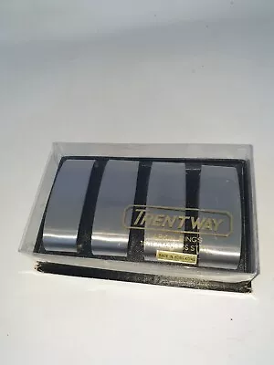 Buy Rare Vintage Boots Trentway 18/8 Stainless Steel Set Of 4 Napkin Rings Boxed VGC • 13.99£