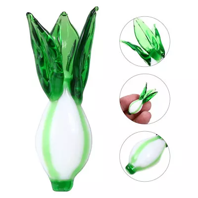 Buy  High Borosilicate Glass Ornaments Vegetable Adornment Cabinet Decor • 7.89£