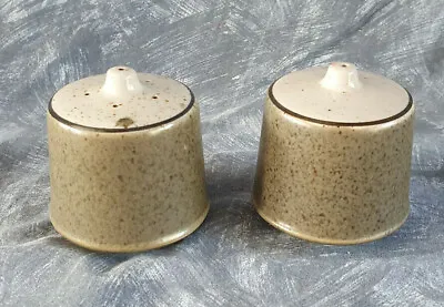 Buy PURBECK POTTERY — STUDLAND — SALT & PEPPER POTS SHAKERS — GREEN —VINTAGE—70s—AXY • 32.50£