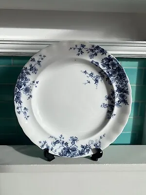 Buy Keeling Co K & C FLORA Burslem Blue Plate Antique 1886~1890 96 12 • 14.99£