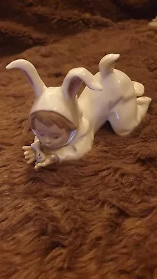 Buy Nao By Lladro My Little Bunny Boy Figurine #1414 • 12£