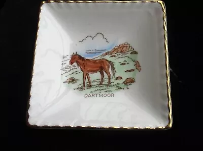 Buy Vintage Pin Dish Dartmoor Pony Buckfast Pottery Devon Ashley Clough Ridgway • 3£