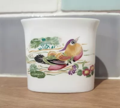 Buy Royal Worcester Mandarin Birds Oval Vase • 0.99£
