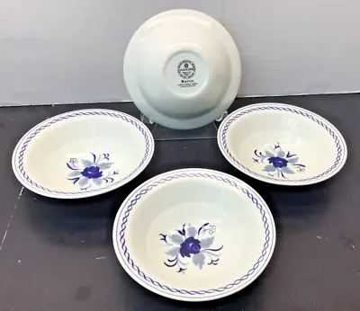 Buy 4 - Rim Cereal Bowl Baltic Blue.  6.25 .  VG Condition • 14.23£