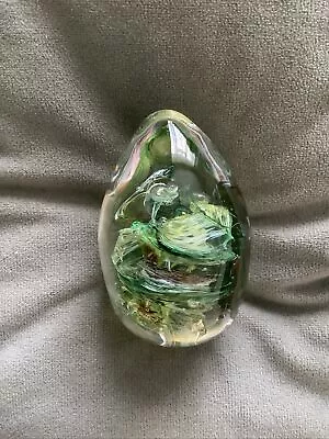 Buy Alum Bay Isle Of Wight Hand Made Glass Paperweight New In Wrapping • 9.99£