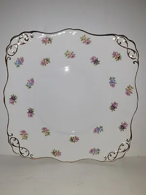 Buy Tuscan Floral Plate Fine English Bone China Made In England • 56.04£