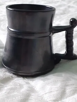 Buy Prinknash Pottery Black Lustre Small Tankard/Mug • 7£