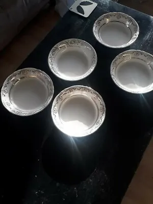 Buy Alfred Meakin, Vintage China Bowls X 5, In Very Good Condition • 10£