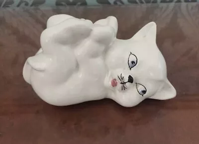Buy Vintage Pretty Chinese Ornament Cat Figure 1980’s / 1990’s GC (Dp) • 8£
