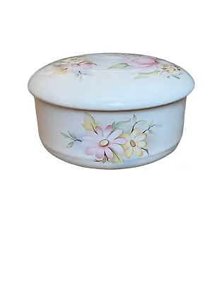 Buy Kingston Pottery Hull Ceramic Pretty Large Trinket Floral Decorative Box • 12.99£