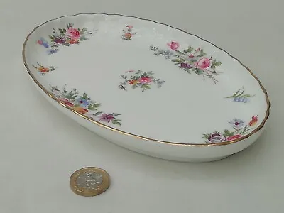 Buy Minton Marlow Vintage Bone China Trinket Dish Floral Pattern • 10.99£