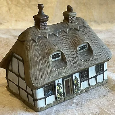Buy Denby Pottery Village Cottage. Ceramic Pottery Miniature Thatched  House • 7£
