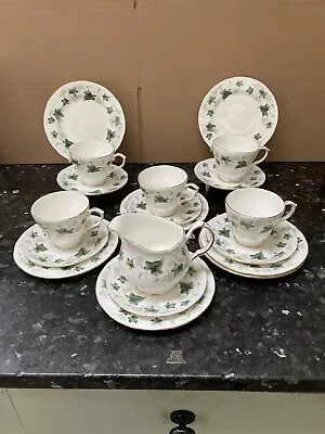 Buy Duchess Ivy Part Tea Set 5 X Trios Jug Spare Plate Saucer Circa 1950s • 19.99£