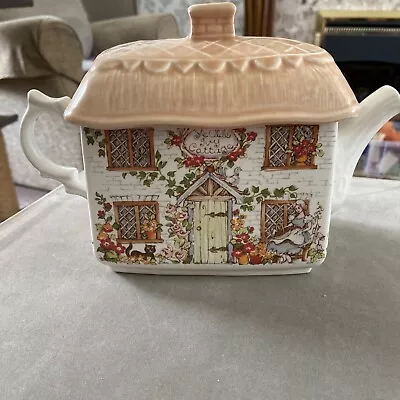 Buy Sadler Ye Olde Ivy Cottage Decorative Teapot Vintage • 13£