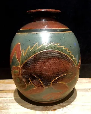 Buy Vladimir Norori Cano Nicaragua Vase Chameleon • 47.95£