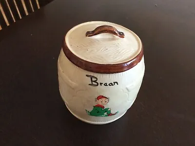 Buy Vintage Manor Ware Large Barrel With Lid From BREAN. Has Makers Mark. • 4.99£