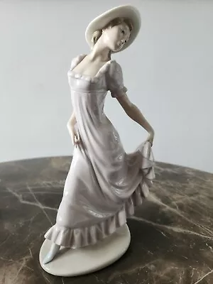 Buy NAO - ELEGANT LADY FIGURINE DANCING IN LONG DRESS No. 764 Perfect Condition • 44£