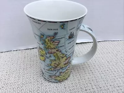 Buy Dunoon Glen Shipping Forecast Stoneware Tall Mug By Jane Goodwin Nb Damaged • 5£