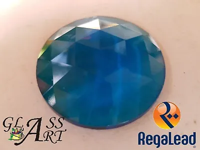 Buy Suncatcher Aquamarine Jewel Regalead RJ30R8 30mm Stained Glass Lead Window  • 4.50£