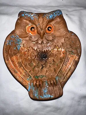 Buy Vintage Multicolored Owl Art Deco Abstract Ceramica Marquez Vibrant Trinket Dish • 0.99£