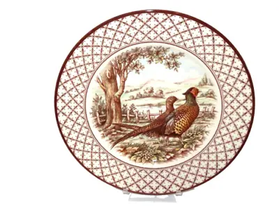 Buy 4 Royal Stafford Dinner Plates Dishes Thanksgiving Pheasants • 56.88£