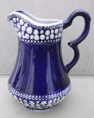 Buy Pretty Blue Ceramic Jug • 4.99£