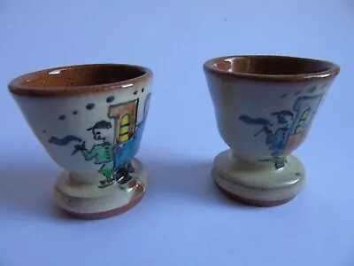 Buy A Pair Of Godshill Pottery Egg Cups. • 10£