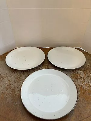 Buy J&G Meakin England Lifestyle Brown Speckled 10  Dinner Plates - Set Of 3 • 23.83£