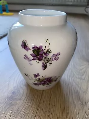 Buy Hammersley Victorian Violets Bone China Large Vase / Urn • 5£