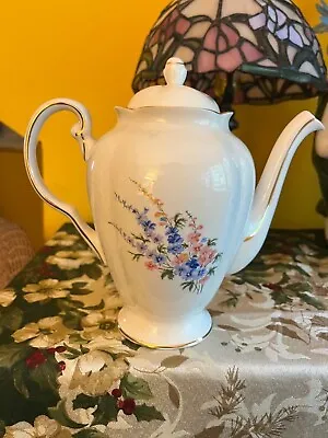 Buy Duchess Bone China Teapot Made In England With Wild Flowers • 28.82£