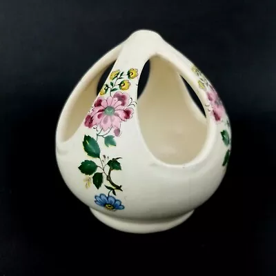 Buy Purbeck Ceramics Swanage Pot Pourri, Posy Bowl, Cream With Blue Floral Design • 1.99£