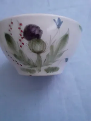 Buy Buchan Stoneware Bowl - Thistle Pattern - Height 6,5 Cms / 2.5 Inches • 7£