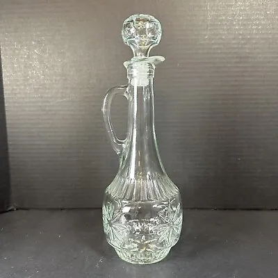 Buy 12  Tall Clear Crystal Glass Pitcher/Decanter With Stopper. See Photos • 9.46£