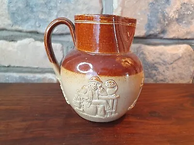 Buy Antique Doulton Lambeth Salt Glaze Stoneware Pottery Jug • 10£