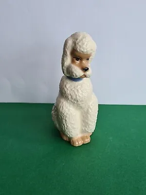 Buy Vintage Szeiler England White Poodle 2000 Figurine ~  3 3/4  • 10£