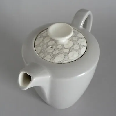 Buy Poole Pottery Grey Pebble 1.5 Pint Coffee Pot C105 Streamline Vintage Tableware • 19.99£