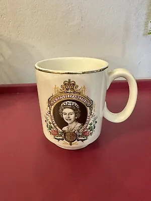 Buy Lord Nelson Pottery ER Silver Jubilee Mug • 3.99£